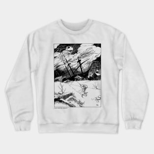 Kite Flying Crewneck Sweatshirt